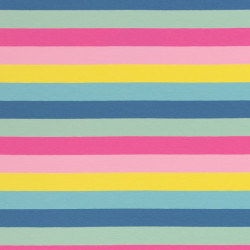 Jersey - Gala Ringel Blockstreifen Eiscreme